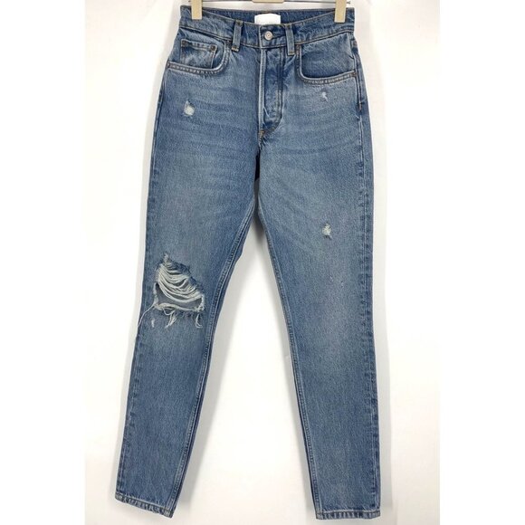 NWOT Boyish Billy Skinny Jeans in Great Dictator Blue 23 - Picture 5 of 9